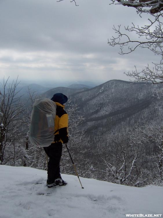 West toward Cowrock Mtn, Feb 2006