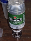 Double Shot Heineken Stove Setup