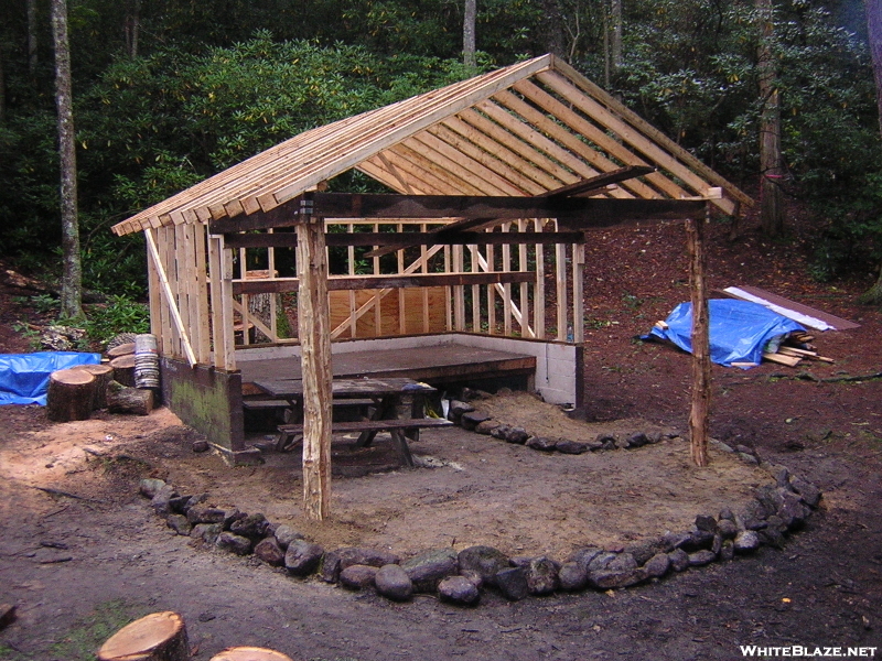 Curley Maple Gap Shelter, TN 10/3/10