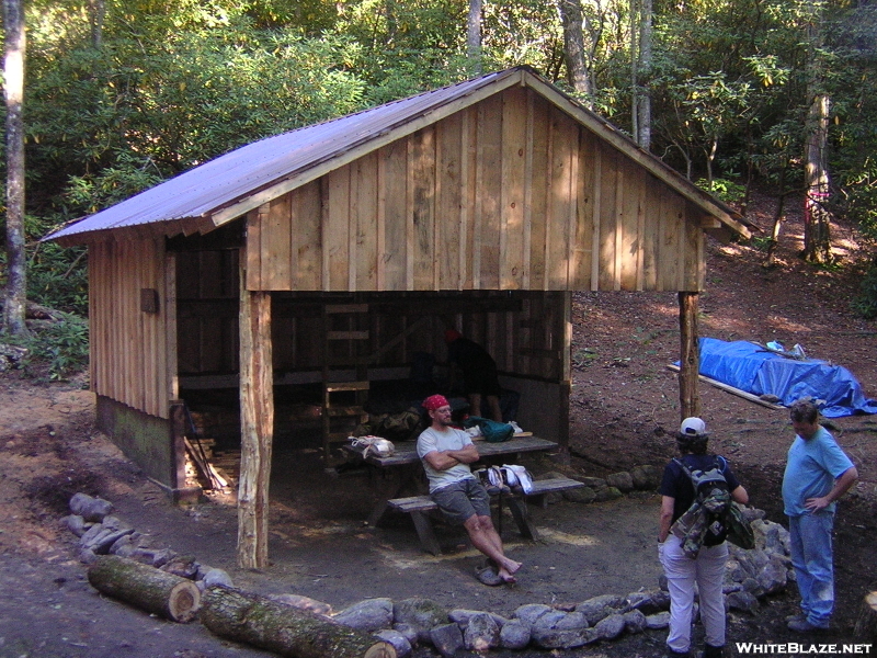 Curley Maple Gap Shelter, TN 10/8/10