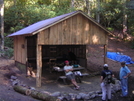 Curley Maple Gap Shelter, TN 10/8/10 by mountain squid in North Carolina & Tennessee Shelters