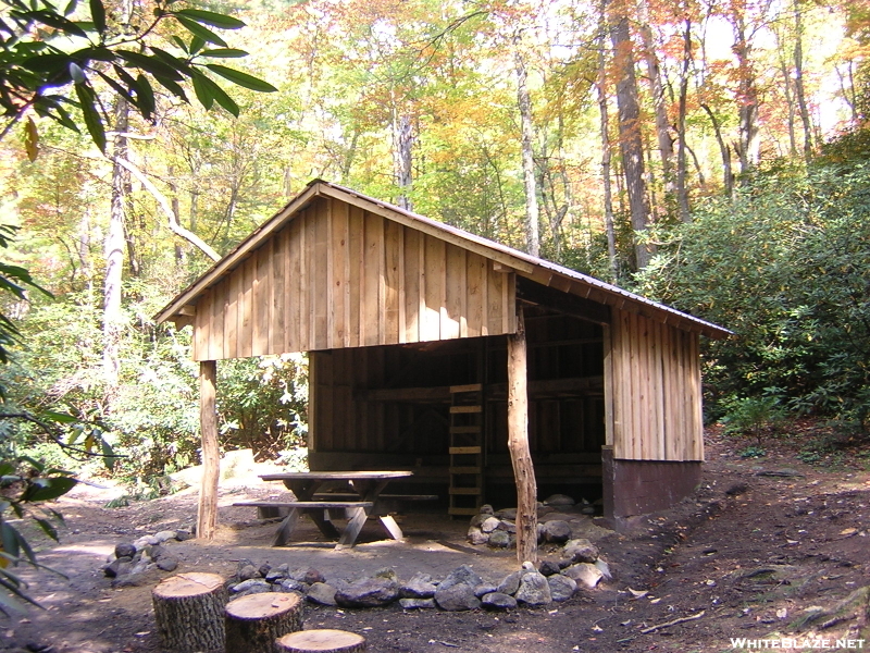 New Curley Maple Gap Shelter, TN 10/13/10