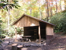 New Curley Maple Gap Shelter, TN 10/13/10