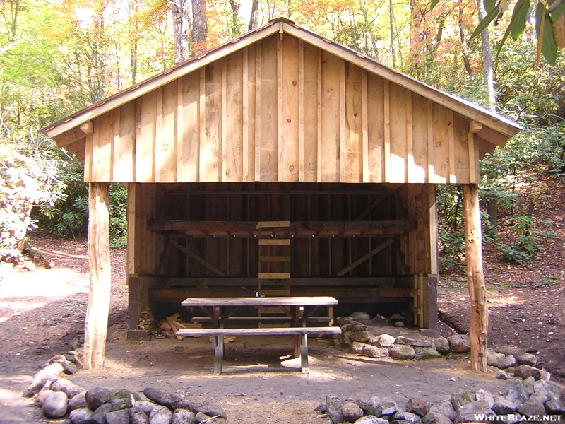 New Curley Maple Gap Shelter, TN 10/13/10