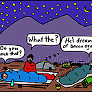 Bacon dream by attroll in Boots McFarland cartoons