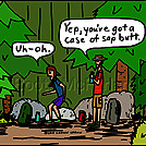 Sap butt by attroll in Boots McFarland cartoons