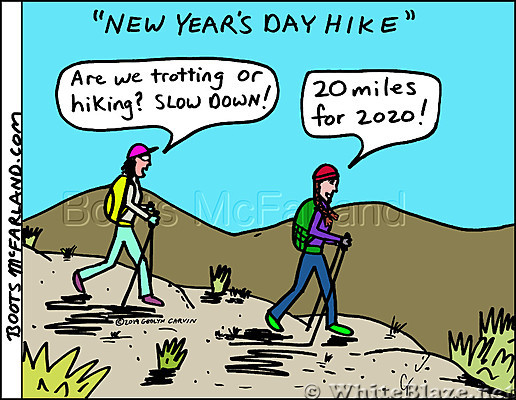 New years hike