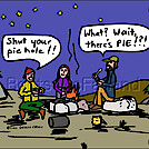 Pie hole by attroll in Boots McFarland cartoons