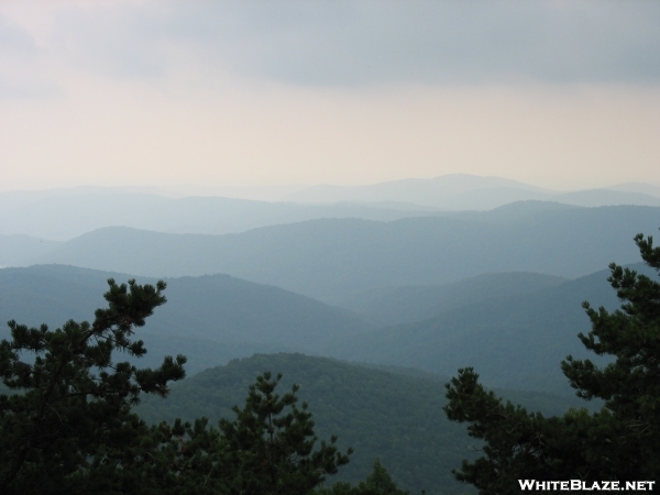 Blue Ridge from Basin Cove Overlook