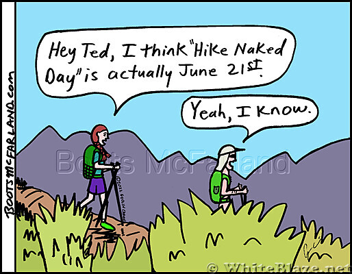 Hike naked day