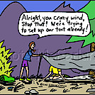 Crazy wind by attroll in Boots McFarland cartoons