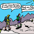 Ride horse by attroll in Boots McFarland cartoons