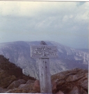 Knife Edge Trail Sign