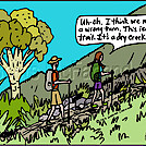 Creek bed by attroll in Boots McFarland cartoons