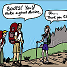 Marine by attroll in Boots McFarland cartoons