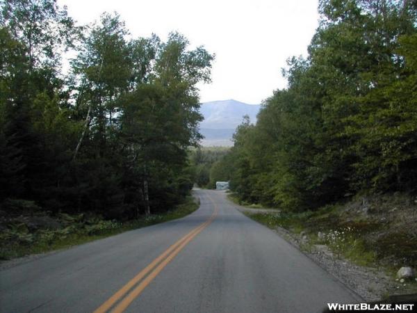 Entering Baxter State Park