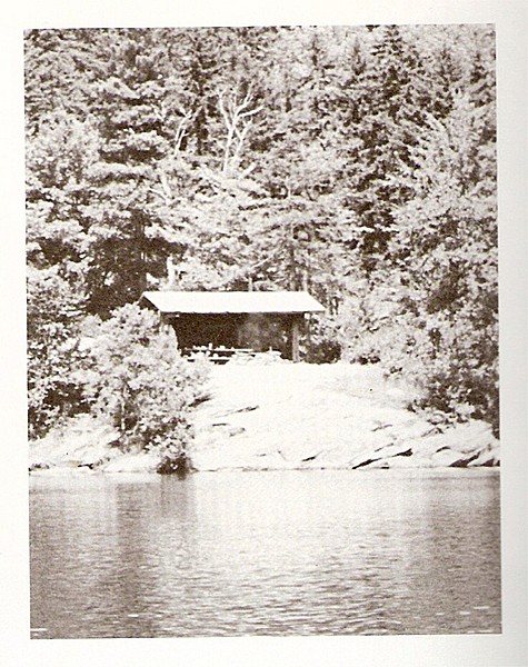 Little Rock Pond Island Shelter