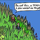 Deer path by attroll in Boots McFarland cartoons