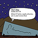 Hiker Blog by attroll in Boots McFarland cartoons