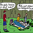 Yard sale by attroll in Boots McFarland cartoons