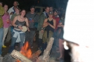 More and more primal around the bonfire by Pack Mule in 2006 Trail Days