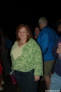 Miss Janet at the bonfire as primal screams heard through the woords by Pack Mule in 2006 Trail Days