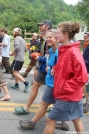 The parade commences by Pack Mule in 2006 Trail Days