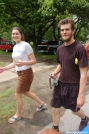 and more crazy hikers as the parades draws to a close by Pack Mule in 2006 Trail Days