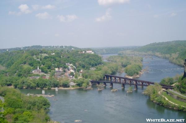 Harpers Ferry from old AT