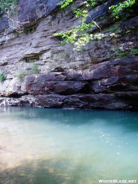 A swimming hole along the Cumberland Trail