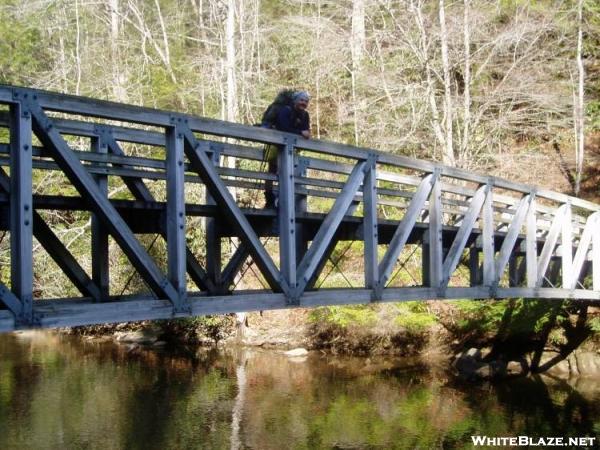 Bridge over Horsepature River on Foothills Trail