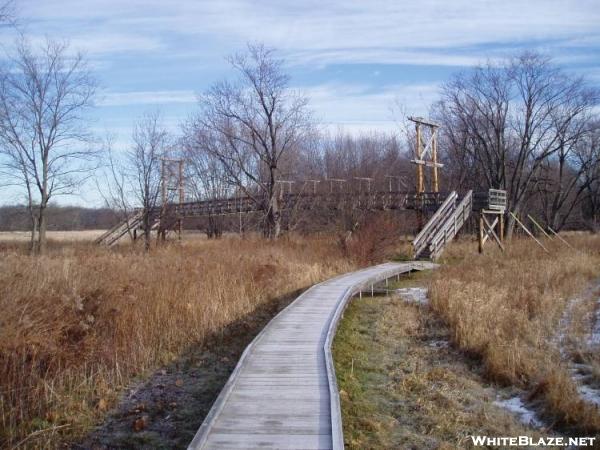 Boardwalk & bridge in New Jersey