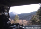 The view from Whiteface Shelter on the Northern Long Trail