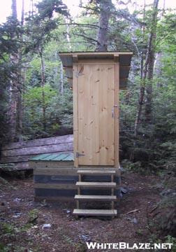 Cooley Glen Shelter Privy on the Long Trail