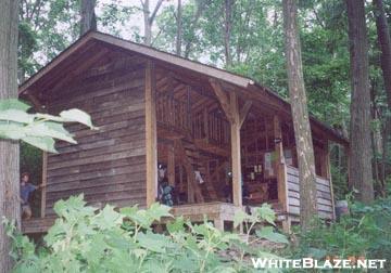 The Newer Peters Mountain Shelter