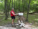 Signing in at Yellow Springs by Chalumeau in Section Hikers