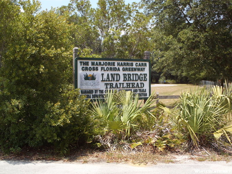 Cross Florida Greenway Land Bridge Trailhead