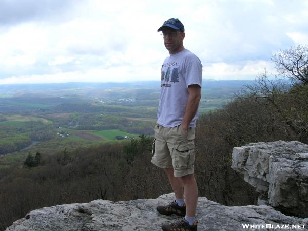 Tim at Pulpit Rock