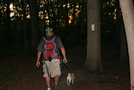 Walking With Opie by Hammerhead in Faces of WhiteBlaze members