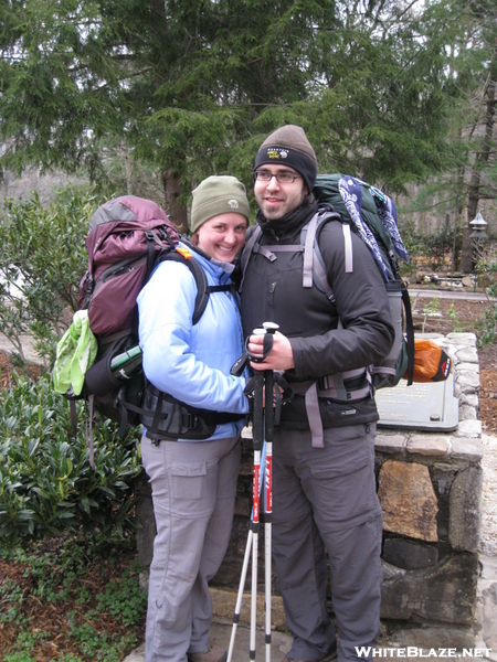 Meatbag And Doxie At The Approach Trail